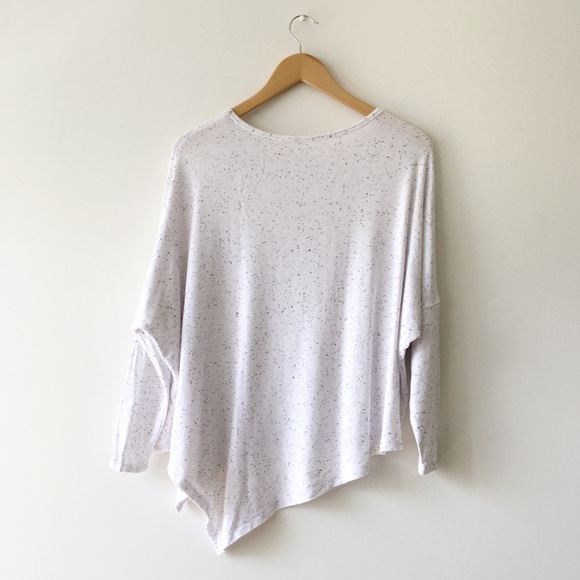 NWOT Seed Heritage Asymmetrical Long Sleeve Top - Picture 5 of 5